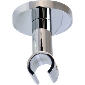 Supporto a soffitto per bastone per tende Mydeco, cromato classico, Ø 2 cm.