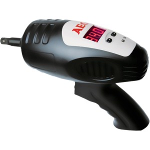 Chiave dinamometrica digitale nera per accessori auto.