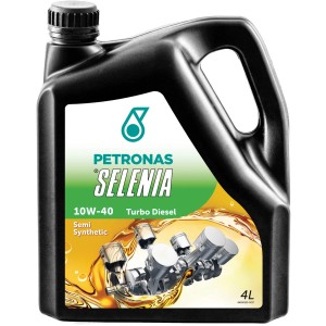 Olio motore Petronas Selenia 10W-40 Turbo Diesel in tanica da 4L.