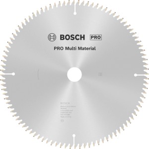 Lama per sega circolare Bosch Multi Material, 305 mm, 96 denti, per tagli precisi in vari materiali.