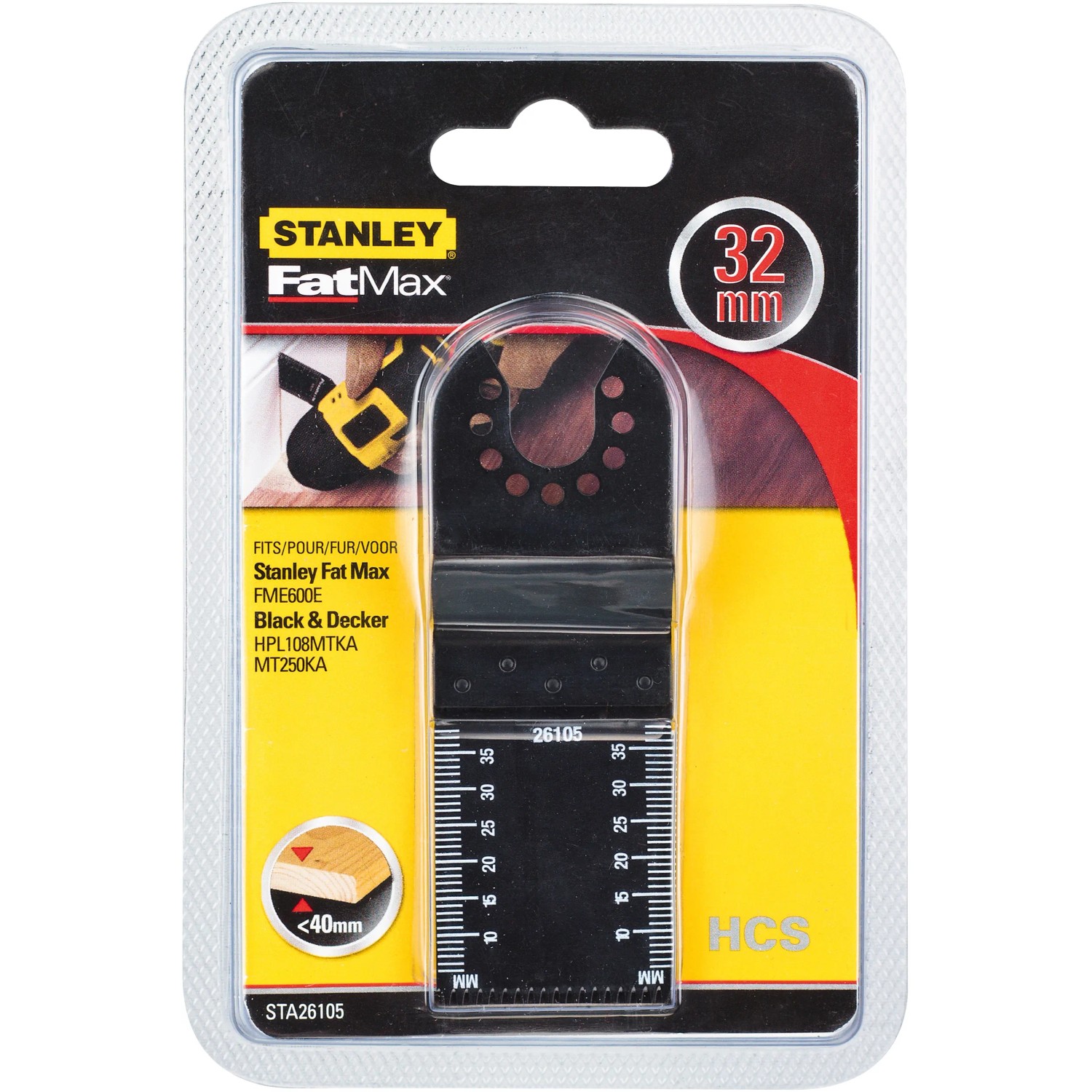 STANLEY 4-11-700 Lama a Trapezio Grande Fatmax, Set di 50 pz La2o