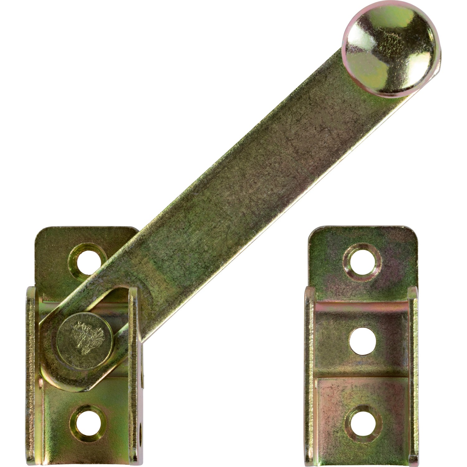 Catenaccio zincato, 120 mm, per ante di mobili e uso esterno.