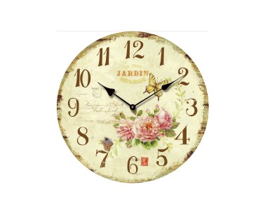 Orologio da parete Flowers ? 34 cm acquista da OBI