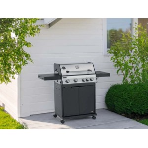 Barbecue a gas Jamestown 4 bruciatori laterali 75x58x52 CM