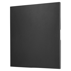 Fronte per centralino da parete per muratura 24 moduli nero