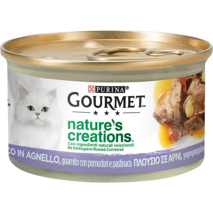 Cibo umido Agnello, con pomodori e pastinaca Purina Gourmet Nature`s