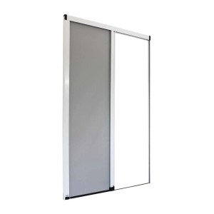 Zanzariera a rullo per porta con carrarmato ap laterale 135x240 cm bianco