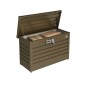 Biohort Paket-Box 100 aperta in bronzo metallizzato con pacchi. Box universale.