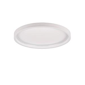Plafoniera LED Rotonda bianca, rotonda, diametro 35 cm, per ambienti domestici.