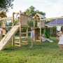 Gioco da giardino Optimizer scivolo e altalene 612 x 518 x h257cm_5