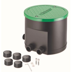Claber centralina per irrigazione interrata con accessori.