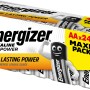Energizer Alkaline Power AA batterie, confezione da 24 in scatola di carta.