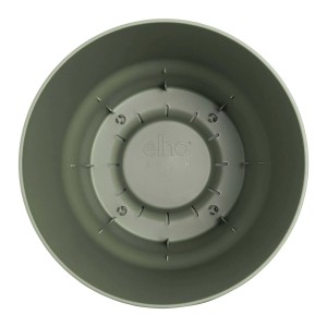 Vaso per piante t.b.t., verde oliva, vista interna.