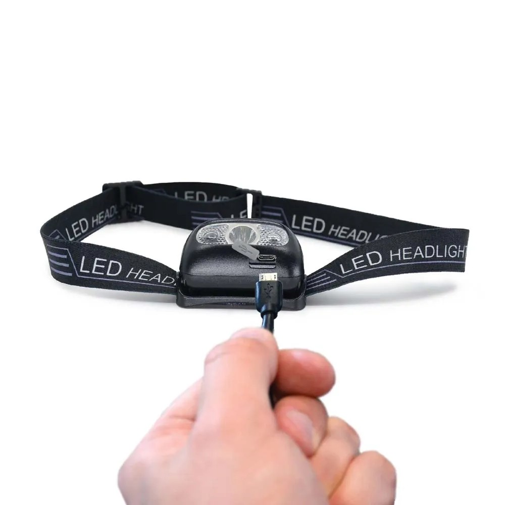 Torcia Frontale Ricaricabile Usb - Foto 9