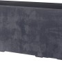 Fioriera Deroma Millennium antracite, 39x99,3x37,6 cm, in plastica robusta.
