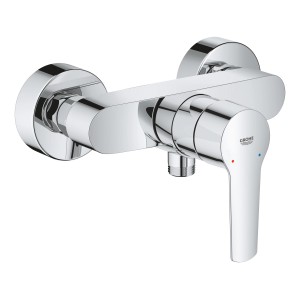 Miscelatore doccia Grohe QuickFix Start per montaggio a parete, cromato, con monocomando.