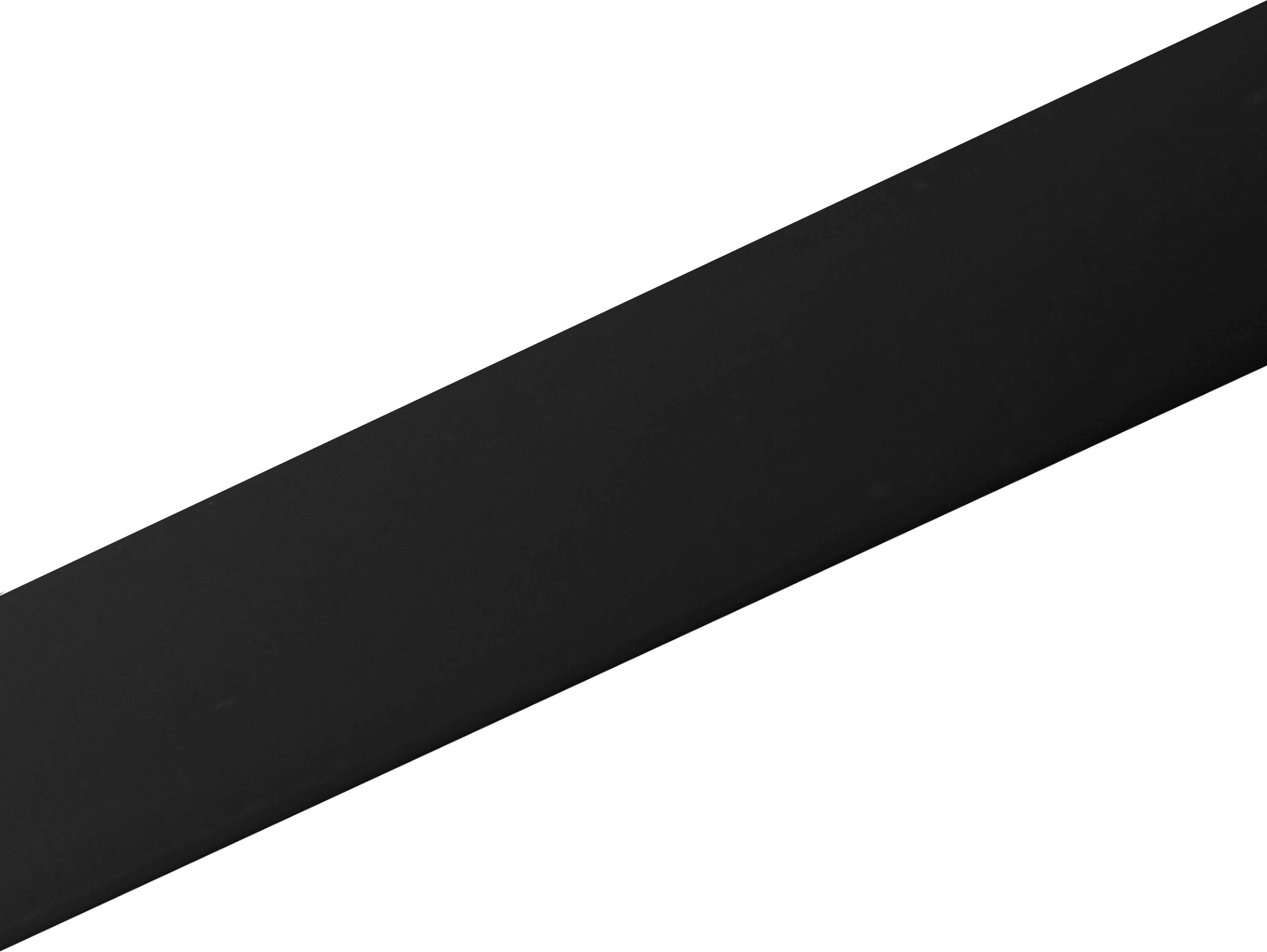 Profilo angolare in PVC nero paraspigoli ad L 20 x 10 mm - altezza 1 mt -  spesso