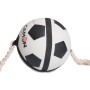 t.b.t. Palla con corda per cani, gioco ideale da masticare e riportare.