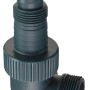 Raccordo per tubo flessibile per pompe ad immersione, adatto per tubi da 25 mm e 32 mm.