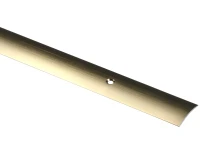 Profilo angolare coprisoglia 10.0 x 24 mm - bronzo anodizzato, forato