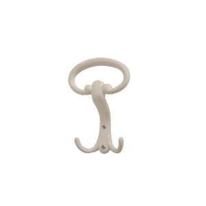 Appendiabiti in zama bianco