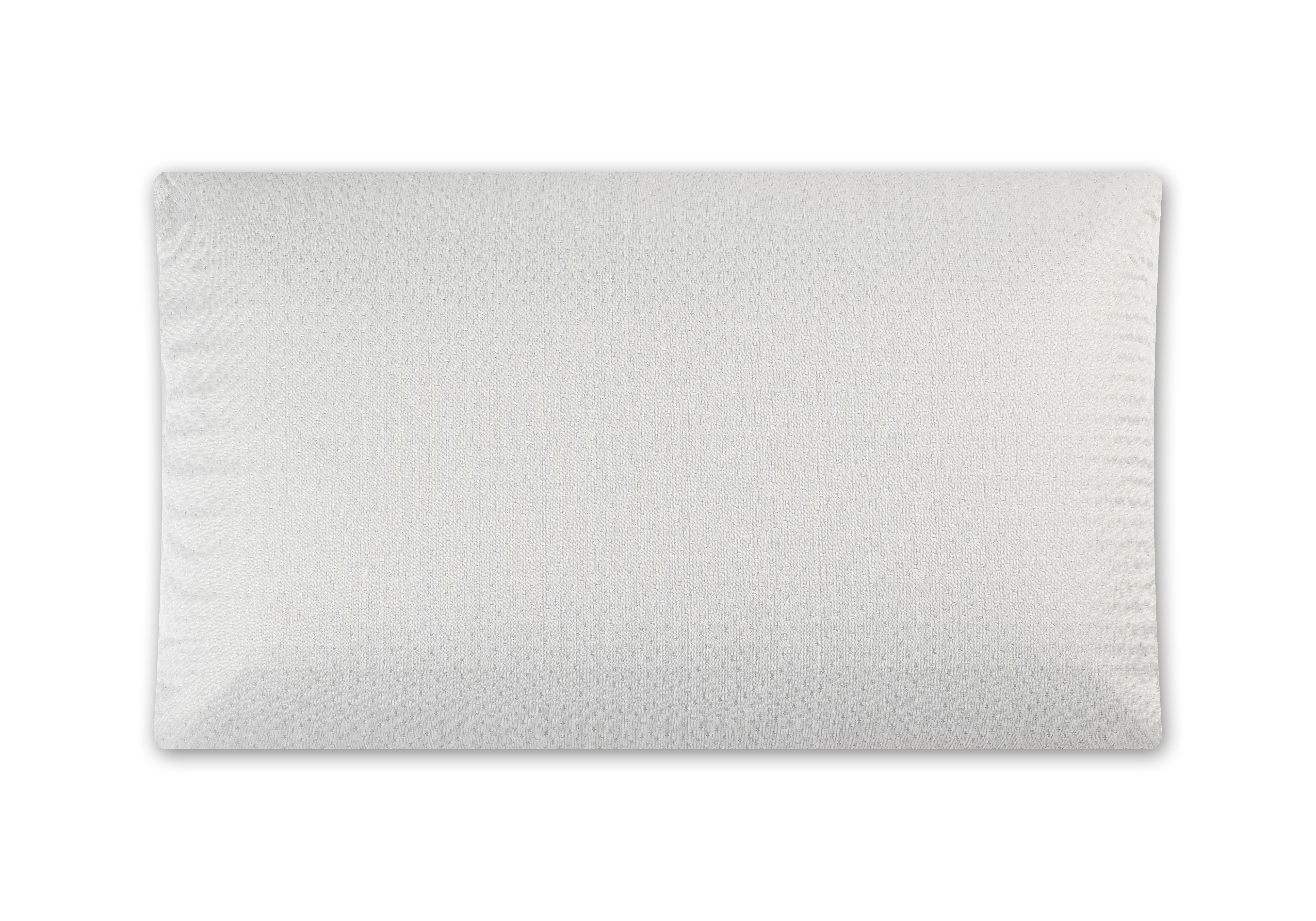 Guanciale Memory Foam forma saponetta bianco 47x72x12 cm