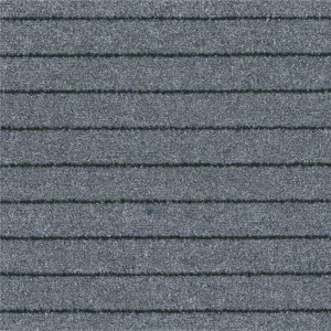 Rivestimento per pavimenti in PVC grigio con fine struttura a linee orizzontali.