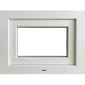 Telaio finestra in PVC bianco di t.b.t.