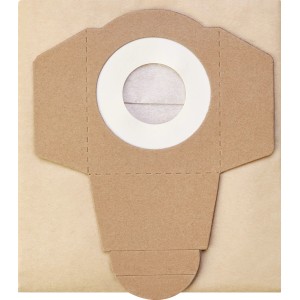 Dettaglio di un sacchetto per aspirapolvere t.b.t. in carta.