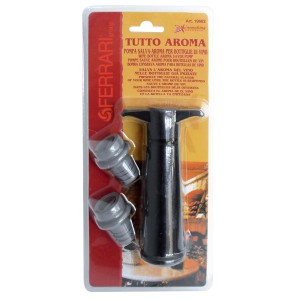 Pompa per vuoto vino con 2 tappi per la conservazione del vino.