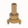 Raccordo in ottone per aspirazione e alta pressione per tubi da 19 mm (3/4"), accessorio per pompe.