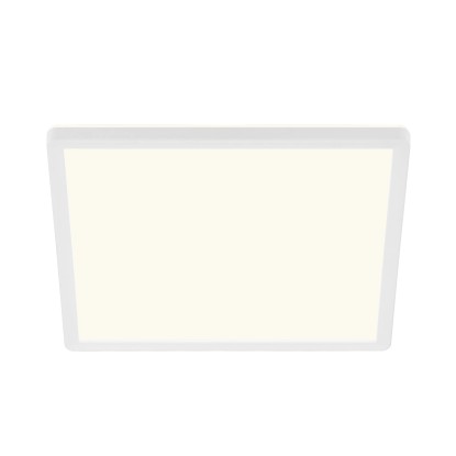 Plafoniera LED Slim 2400 lm bianco neutro 30x30 cm bianco