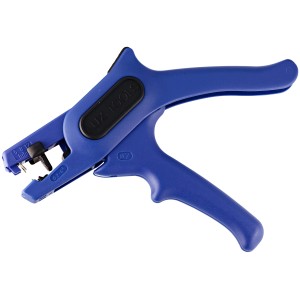 Pinza spelafili LUX Comfort blu, pinze per spelare cavi e fili.