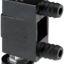 Piedino regolabile per zoccolo Hettich M8 x 57 mm per mobili, vista dettagliata.