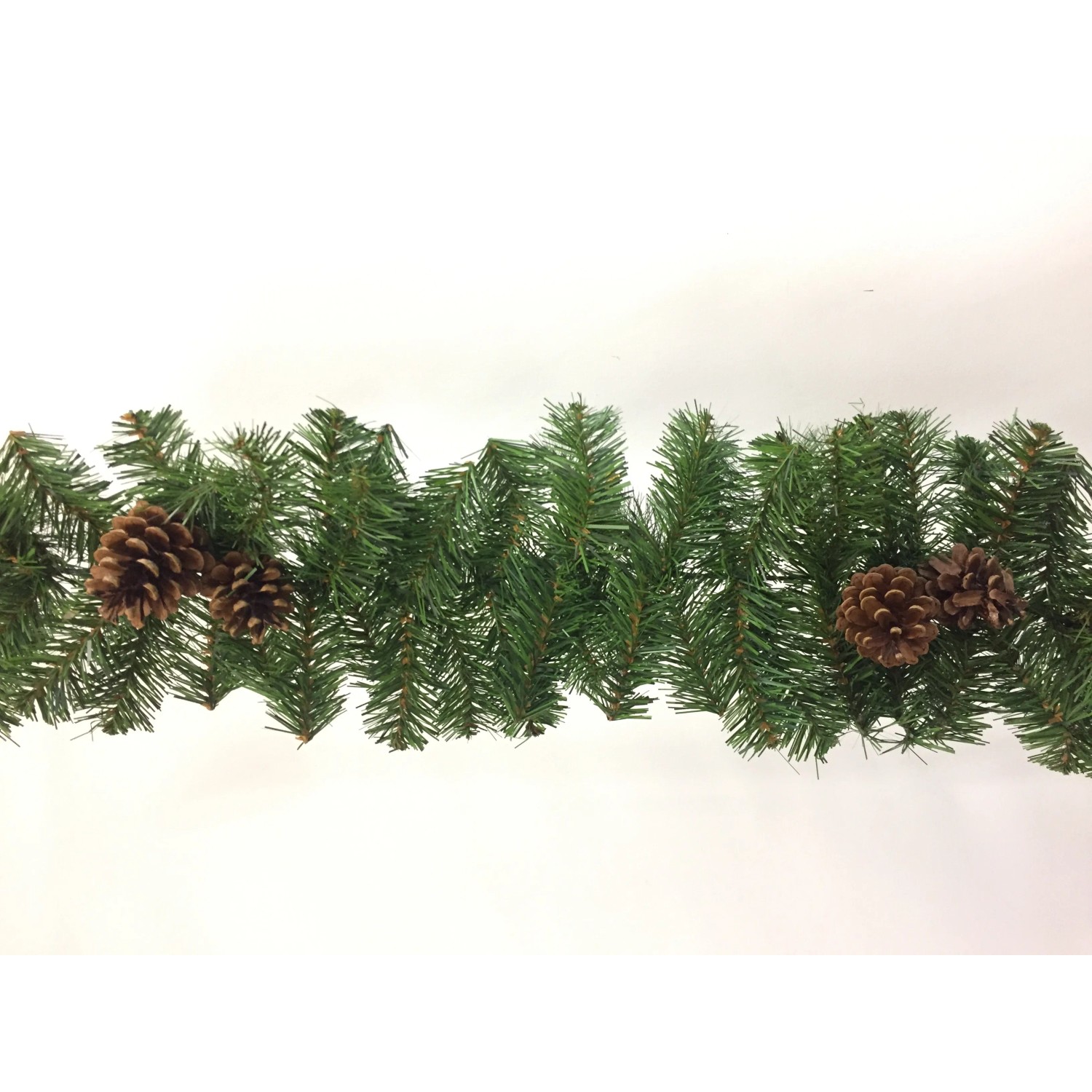 6 Mini Ghirlande Natalizie Per Candele - Con Pino, Bacche Rosse E Campanelle, Diametro 12 Cm, Per Decorazioni Festive