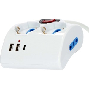 Multipresa Combo-Line brennenstuhl® 2+2 prese USB A/C