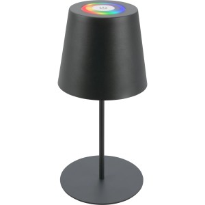 Lampada da tavolo a batteria Brilo RGB/W antracite, 2W, per un'illuminazione esterna d'atmosfera.