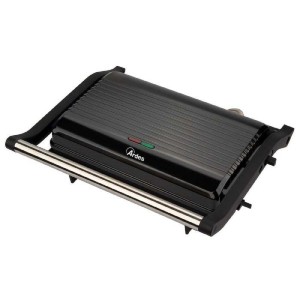 Grill elettrico nero Ardes, un utensile da cucina per grigliare.
