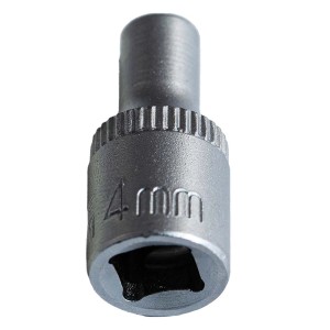 Bussola esagonale attacco F 1/4" 4 mm