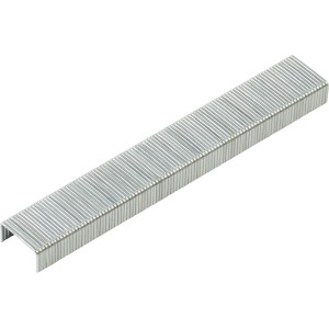Graffette a filo fine LUX, 11,4 mm x 6 mm, zincate, 5000 pezzi, per cucitrici.