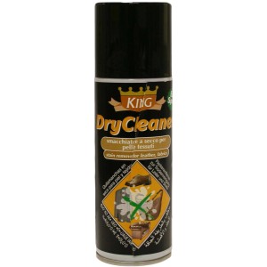 King Dry Cleaner per pelle e tessuti. Smacchiatore per scarpe e altro.