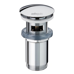 Sifone doccia cromato di Wirquin.