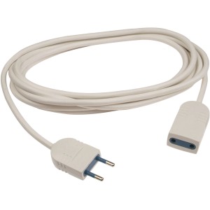 Prolunga t.b.t. bianca per uso interno.