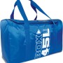 Borsa da viaggio/sportiva blu t.b.t. per campeggio e tempo libero.