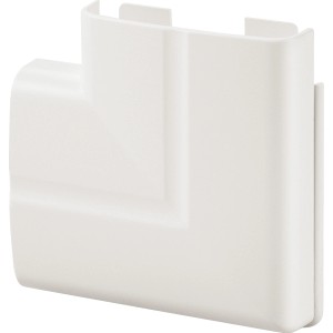Angolo per canalina cavi t.b.t. bianco per ambienti umidi.