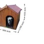 Cuccia per cani in legno tg grande 80x115 cm_4