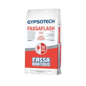 Sacco di stucco speciale Fassa Bortolo Fassafash, 5 kg, per riparazioni e stuccature rapide.