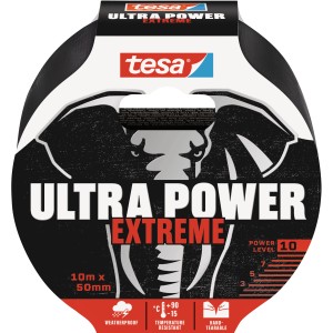 Nastro riparatore Tesa Ultra Power Extreme, 10 m x 50 mm, molto resistente e resistente alle intemperie.