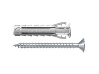 Tasselli In Nylon Fischer 24827 Sx 6x50 Mm - Confezione Da 100 Pezzi, Per Muratura Piena E Forata
