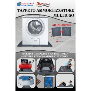 t.b.t. Tappeto da lavoro, versatile, ammortizzante e antiscivolo.